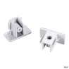 Embouts, pour rail 1 allumage en saillie, intérieur, blanc, 2 pièces