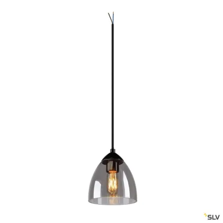 PARA CONE GL, suspension intérieure, noir/transparent, GU10, 25W max