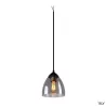 PARA CONE GL, suspension intérieure, noir/transparent, GU10, 25W max