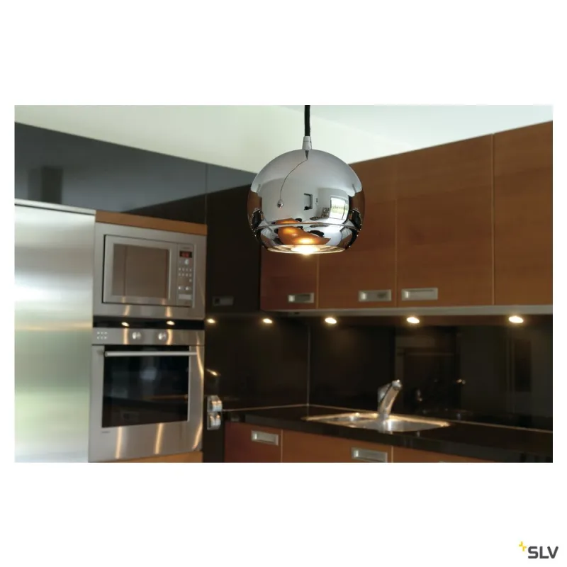 LIGHT EYE® 150, suspension intérieure, chrome, GU10/QPAR111, 75W max