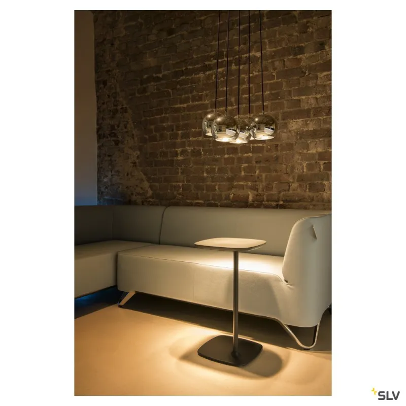 LIGHT EYE® 150, suspension intérieure, chrome, GU10/QPAR111, 75W max