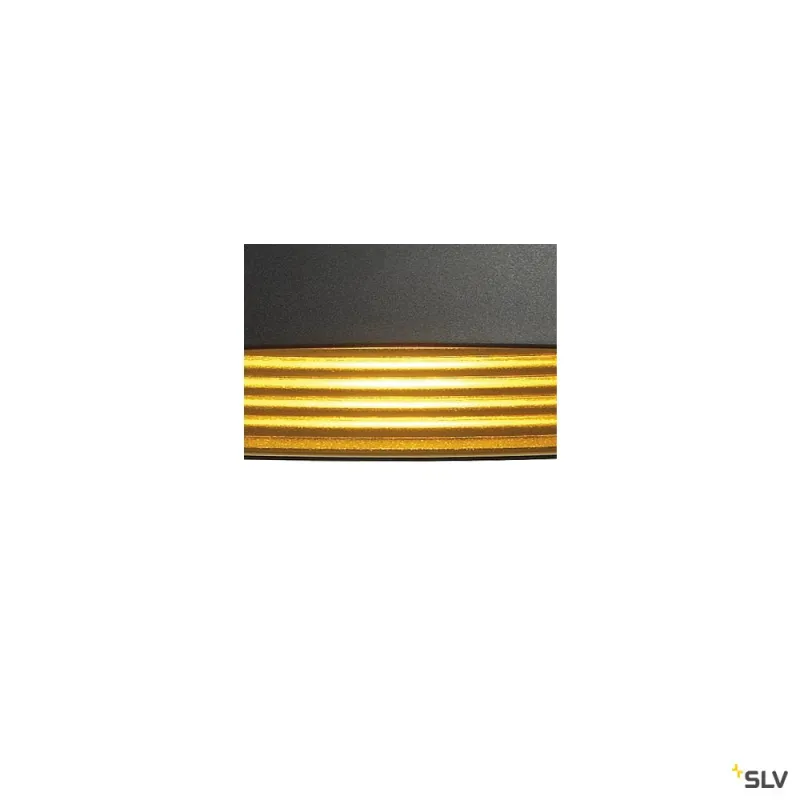 FORCHINI M 50, suspension intérieure, Ø 50 cm, noir/or, E27, 40W max