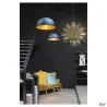 FORCHINI M 50, suspension intérieure, Ø 50 cm, noir/or, E27, 40W max