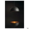 FORCHINI M 50, suspension intérieure, Ø 50 cm, noir/or, E27, 40W max