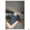 TRILEDO, plafonnier intérieur, simple, rond, blanc, LED, 8,1W, 3000K