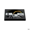 TRILEDO, plafonnier intérieur, simple, carré, noir, LED, 8,1W, 3000K