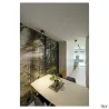 TRILEDO, plafonnier intérieur, simple, carré, noir, LED, 8,1W, 3000K