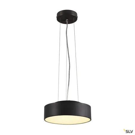 MEDO 30, plafonnier intérieur, rond, noir, LED, 16W, 3000K, variable