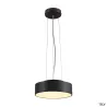 MEDO 30, plafonnier intérieur, rond, noir, LED, 16W, 3000K, variable