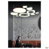 MEDO 30, plafonnier intérieur, rond, noir, LED, 16W, 3000K, variable