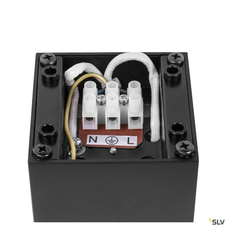 ALTRA DICE, plafonnier intérieur, simple, noir, GU10/QPAR51, 35W max