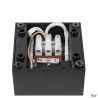 ALTRA DICE, plafonnier intérieur, simple, noir, GU10/QPAR51, 35W max