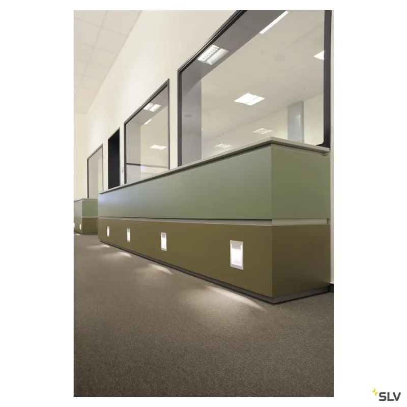 DOWNUNDER PUR 150, encastré mural intérieur, blanc, LED, 5,2W, 3000K