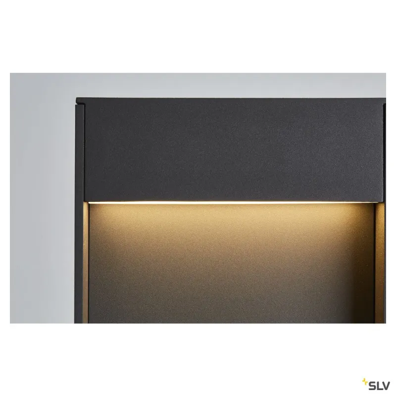 FLATT 65, borne extérieure, anthracite, LED, 9,7W, 3000K/4000K, IP65