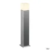 SQUARE POLE 90, borne extérieure, inox, E27, 20W max, IP44, inox 304