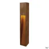 RUSTY® SLOT 80, borne extérieure, fonte rouillée, E27, 11W max, IP44