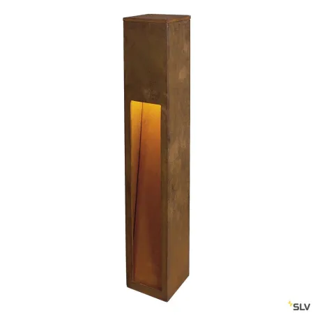 RUSTY® SLOT 80, borne extérieure, fonte rouillée, E27, 11W max, IP44