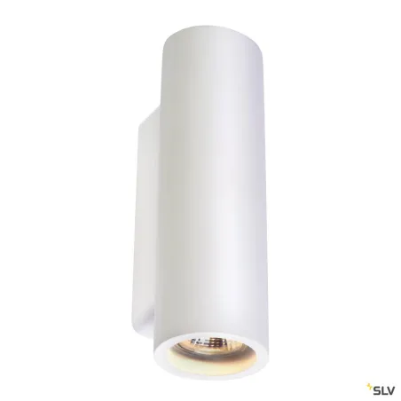 PLASTRA, applique intérieure, blanc, GU10/QPAR51, 2x 35W max, plâtre