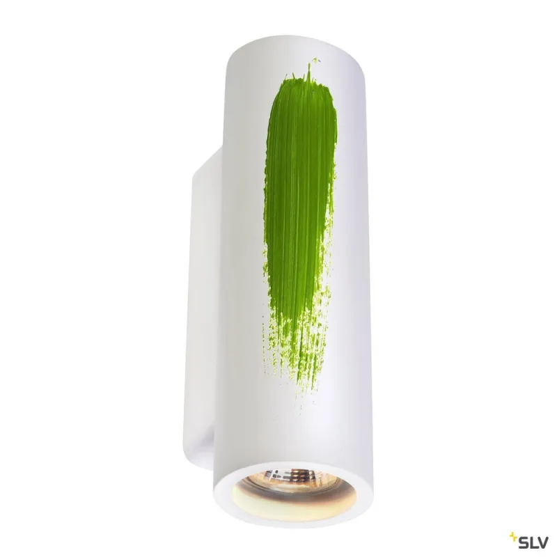 PLASTRA, applique intérieure, blanc, GU10/QPAR51, 2x 35W max, plâtre