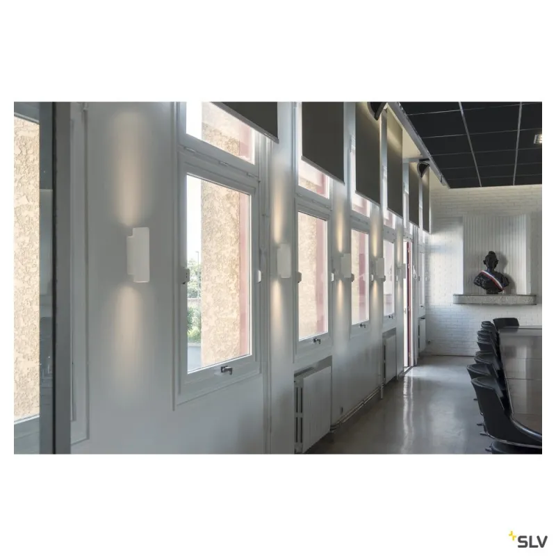PLASTRA, applique intérieure, blanc, GU10/QPAR51, 2x 35W max, plâtre