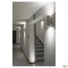 PLASTRA, applique intérieure, blanc, GU10/QPAR51, 2x 35W max, plâtre