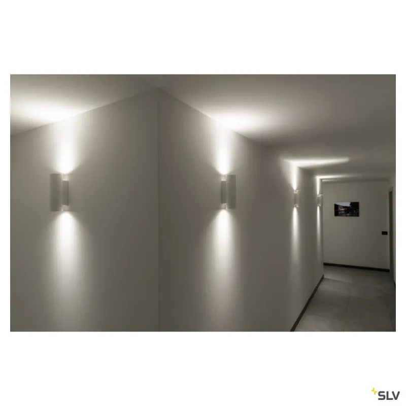 PLASTRA, applique intérieure, blanc, GU10/QPAR51, 2x 35W max, plâtre