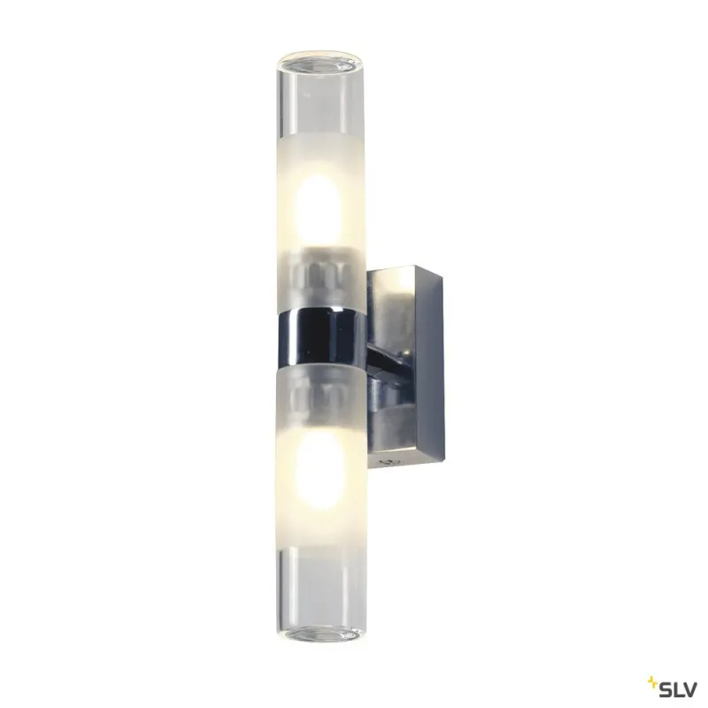 MIBO UP/DOWN, applique intérieure, chrome, G9/QT14, 2x 25W max, IP21