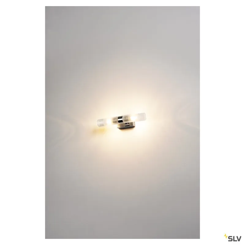MIBO UP/DOWN, applique intérieure, chrome, G9/QT14, 2x 25W max, IP21