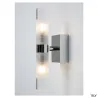 MIBO UP/DOWN, applique intérieure, chrome, G9/QT14, 2x 25W max, IP21