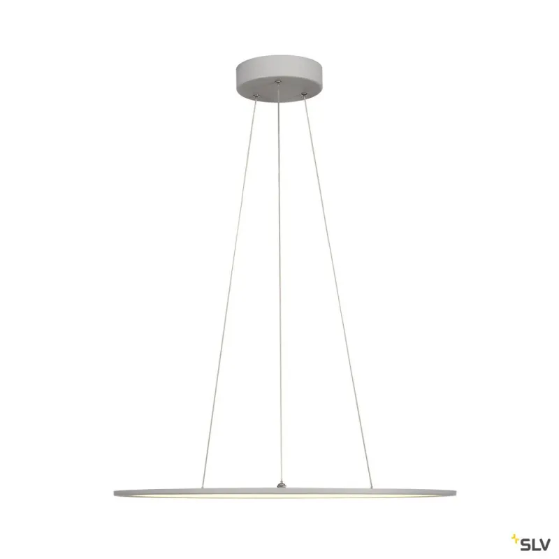PANEL 60, suspension intérieure, gris, LED, 43W, 3000K, variable Dali