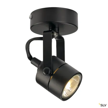 SPOT 79, applique et plafonnier intérieur, noir, GU10/QPAR51, 50W max