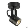 SPOT 79, applique et plafonnier intérieur, noir, GU10/QPAR51, 50W max
