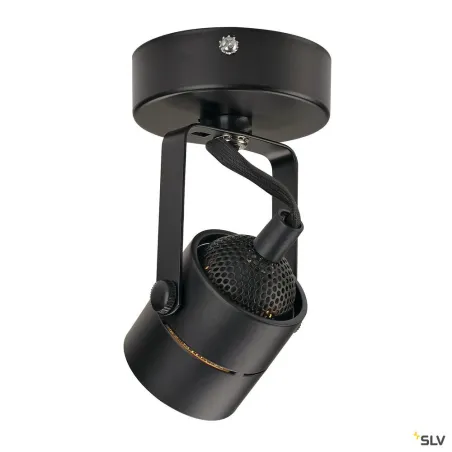 SPOT 79, applique et plafonnier intérieur, noir, GU10/QPAR51, 50W max
