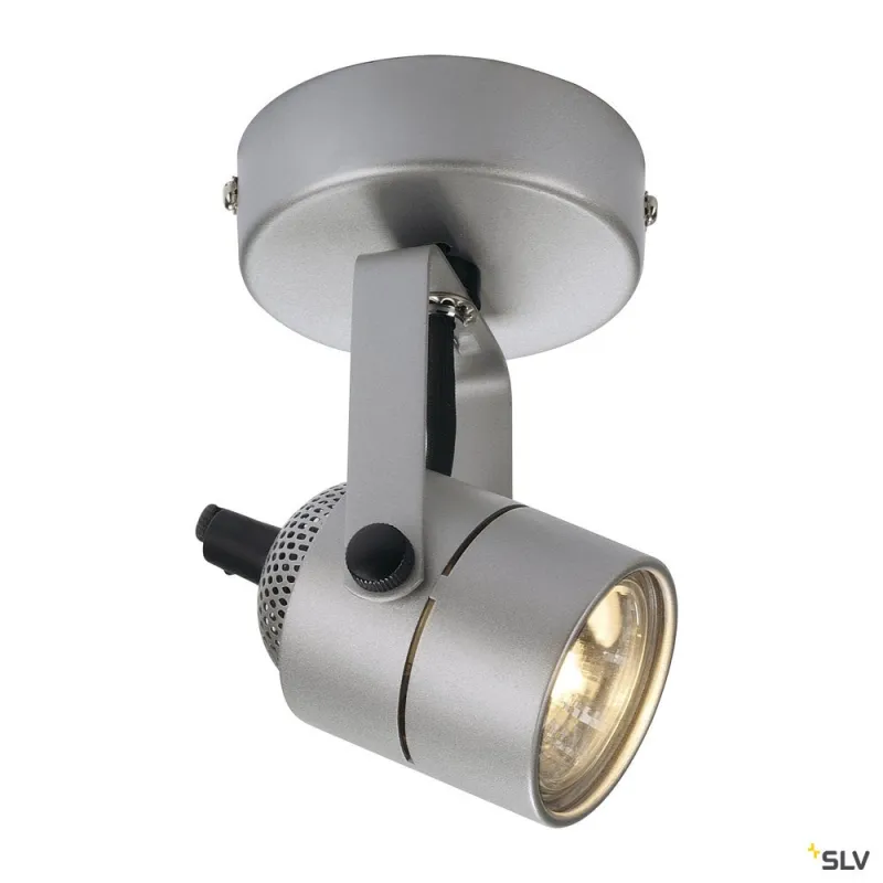 SPOT 79, applique et plafonnier intérieur, gris, GU10/QPAR51, 50W max