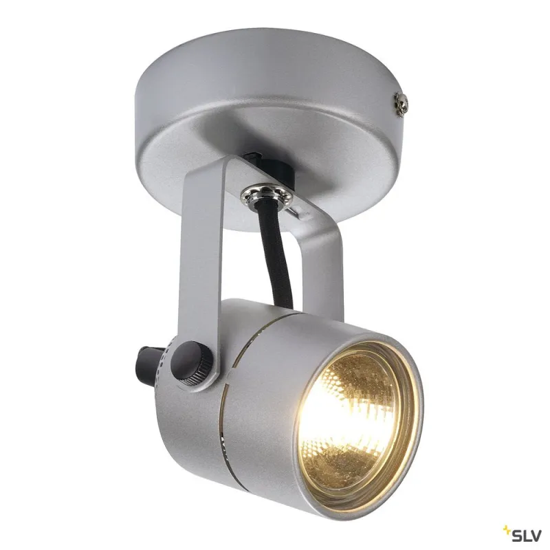 SPOT 79, applique et plafonnier intérieur, gris, GU10/QPAR51, 50W max