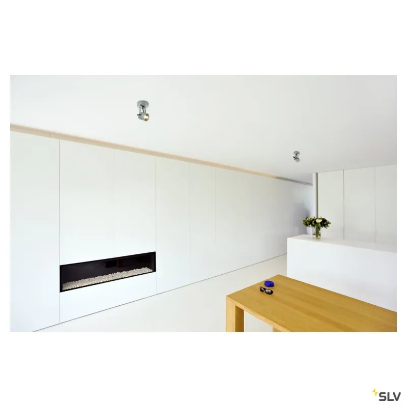 SPOT 79, applique et plafonnier intérieur, gris, GU10/QPAR51, 50W max