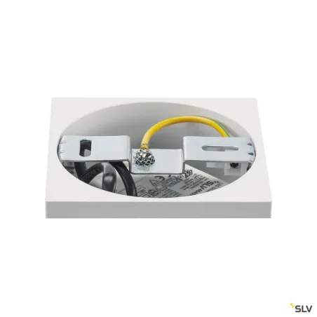 TRILEDO, plafonnier intérieur, simple, carré, blanc, LED, 8,1W, 3000K