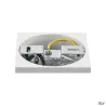 TRILEDO, plafonnier intérieur, simple, carré, blanc, LED, 8,1W, 3000K
