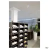 TRILEDO, plafonnier intérieur, simple, carré, blanc, LED, 8,1W, 3000K