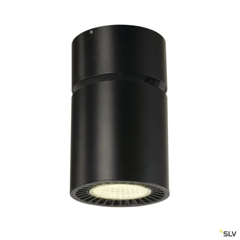 SUPROS, plafonnier intérieur, move, 60 deg , noir, LED, 31W, 4000K, IRC90
