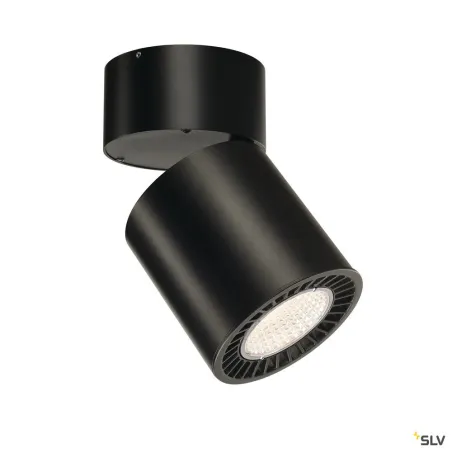 SUPROS, plafonnier intérieur, move, 60 deg , noir, LED, 31W, 3000K, IRC90