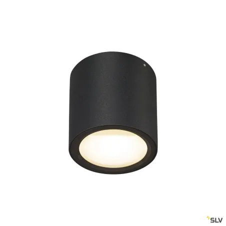 OCULUS, plafonnier intérieur, noir, LED, 11W, 2000-3000K, Dim to warm