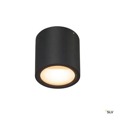 OCULUS, plafonnier intérieur, noir, LED, 11W, 2000-3000K, Dim to warm