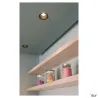 HORN-T, encastré de plafond intérieur, noir mat, GU10/QPAR51, 50W max