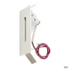 NOTAPO, encastré mural intérieur, 10,5cm, blanc mat, LED, 2,2W, 3000K