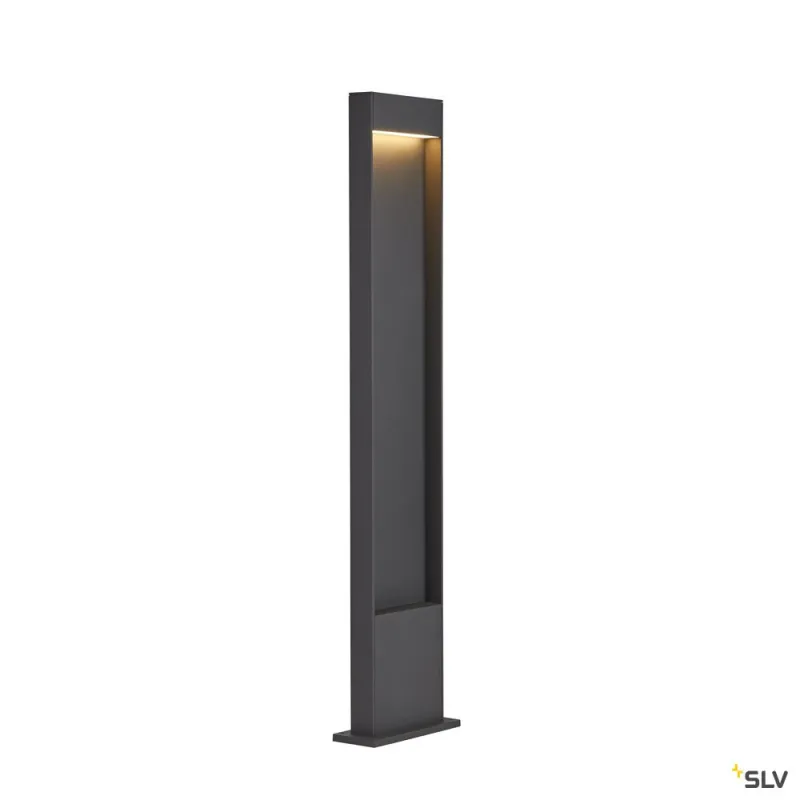 FLATT 100, borne extérieure, anthracite, LED, 9,7W, 3000K/4000K, IP65