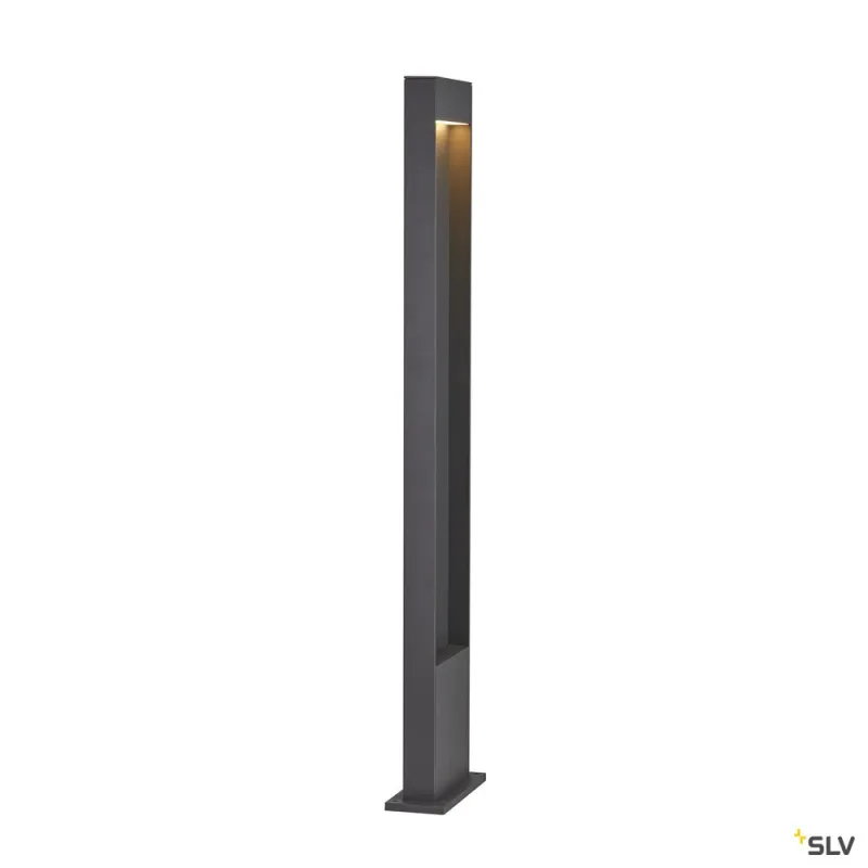 FLATT 100, borne extérieure, anthracite, LED, 9,7W, 3000K/4000K, IP65