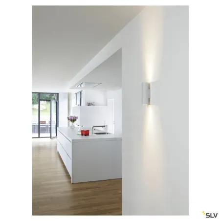 ENOLA B, applique intérieure, blanc, GU10/QPAR51, 2x 50W max, up/down
