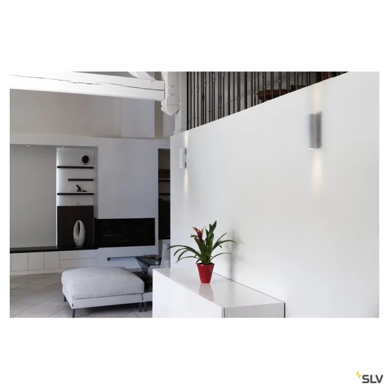 ENOLA B, applique intérieure, blanc, GU10/QPAR51, 2x 50W max, up/down