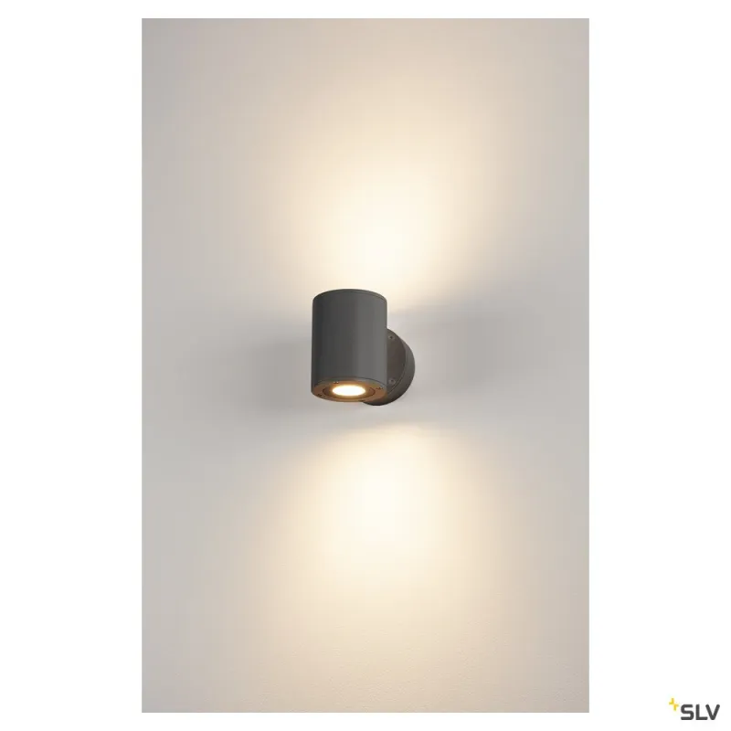 SITRA UP/DOWN, applique extérieure, anthracite, LED, 18W, 3000K, IP44
